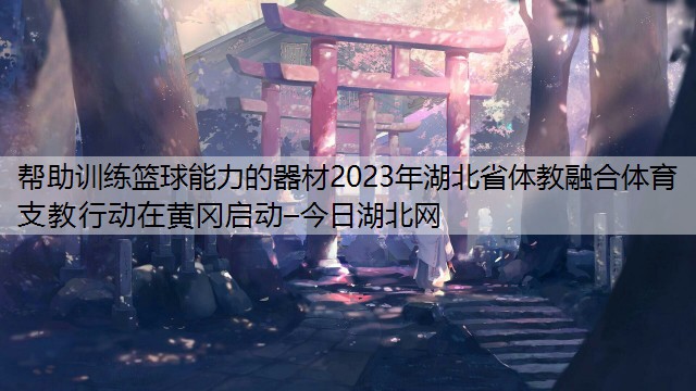 帮助训练篮球能力的器材2023年湖北省体教融合体育支教行动在黄冈启动–今日湖北网