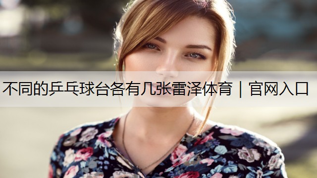 不同的乒乓球台各有几张雷泽体育｜官网入口