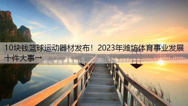 10块钱篮球运动器材发布！2023年潍坊体育事业发展十件大事→